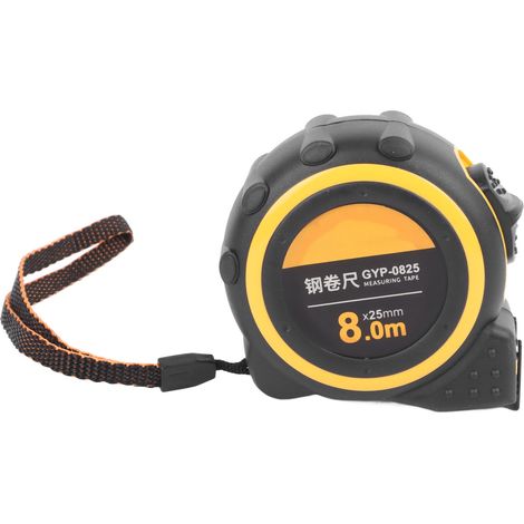 Ruban mesure 8 mètres verrouillage automatique outil portable pour bricolage bois artisanat (1/5)