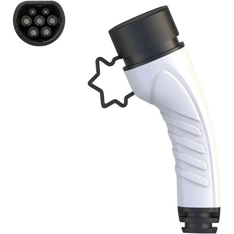 Compatible avec les connecteurs d'adaptateurs de charge pour véhicules électriques conformes aux normes environnementales internationales, prenant en charge la norme de type 2, 480 V 16 A. (1/5)