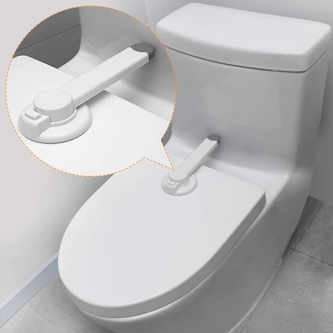 Spaltloser Verriegelungsmechanismus für Babytoiletten, universell passend für die meisten Toilettendeckel, kein Werkzeug erforderlich (1/5)