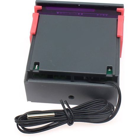Mikroprozessorgesteuerter digitaler Thermostat, digitaler Temperaturregler für Aquarien, Brutanlagen und Fischverarbeitung, 110–220-V-Schalter (1/5)
