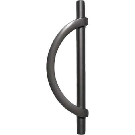Poignées de meuble en alliage zinc, semi-circulaires, porte (1/4)