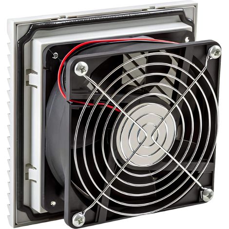 IDE – VF92AC – Ventilateur d'armoire électrique 230V – Débit d'air 92 à 107 m³/h – Indice IP54 pour installation sécurisée - 107m3 (1/4)