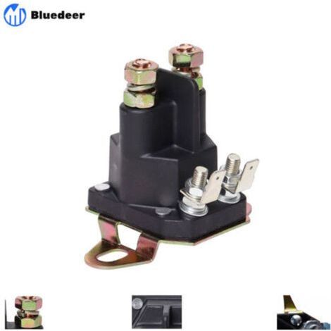 2 pièces Relais Solénoïde Demarreur Compatible avec Briggs & Stratton Hus-qvarna Poulan AYP 145673 146154 12V (1/5)