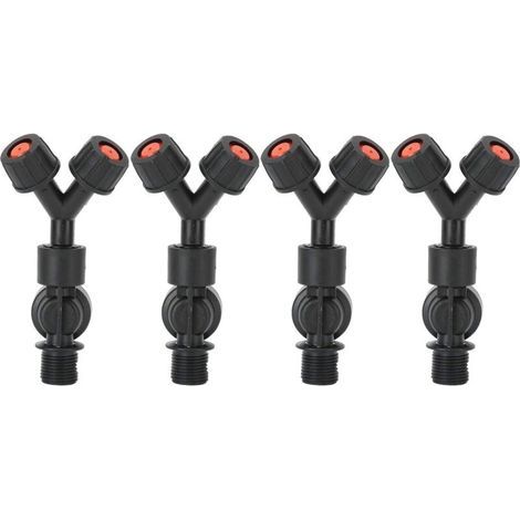 Pair CSPARKV 4 pièces G3/8 Accessoire anti-goutte à double buse pour pulvérisateur à dos électrique agricole (1/5)