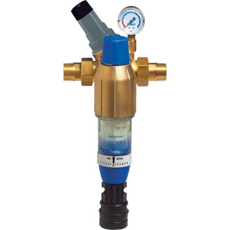 BWT Bolero HWS Stazione acqua domestica, filtro di controlavaggio 2 pollici incl. riduttore di pressione, 10373