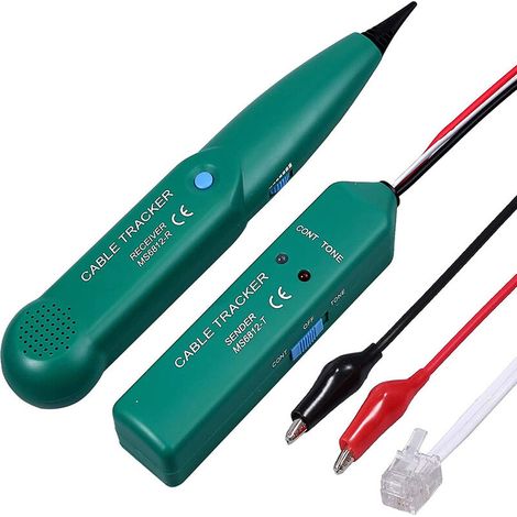 Testeur de fil multifonctionnel, détecteur de câble,MS6812 detecteur cable robot tondeuse,Testeur de ligne de câble réseau de câble réseau LAN,détecteur coupure fil robot tondeuse (1/5)