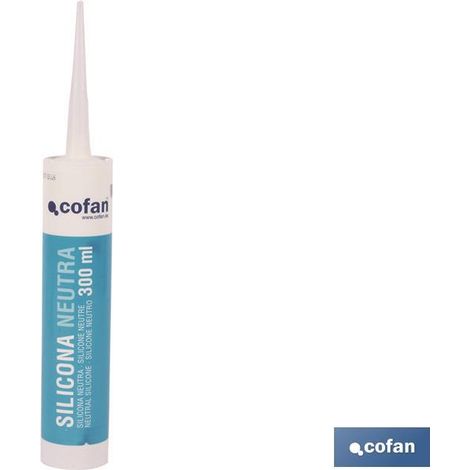 Neutrales Silikon 300 ml Weiß