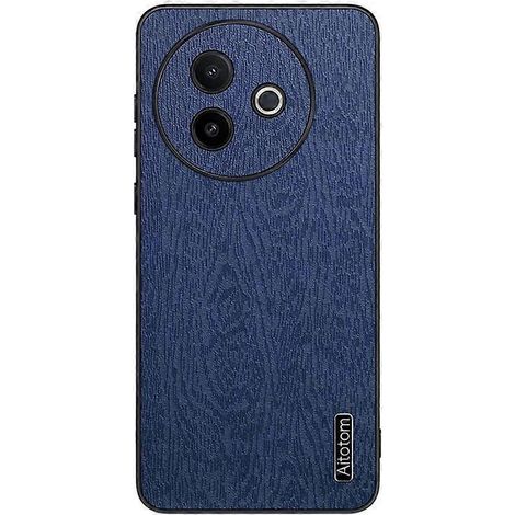 Compatible pour vivo Y39 5G Case Texture Bois PU Cuir Enduit PC TPU Couverture de téléphone (1/5)