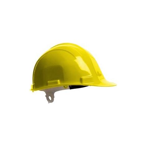 Casco alto brillo cierre pinlock, EN397 SP SAFETOP  Amarillo (1/2)