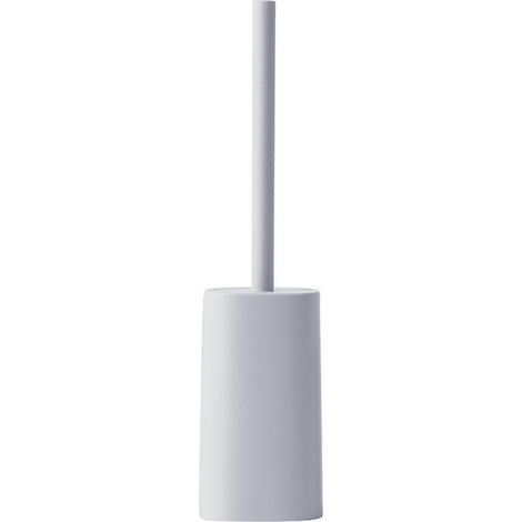 Brosse de toilette en céramique anti-odeurs avec support, manche long, poils résistants, brosse anti-rayures, accessoires de salle de bain-AquaForge (1/5)
