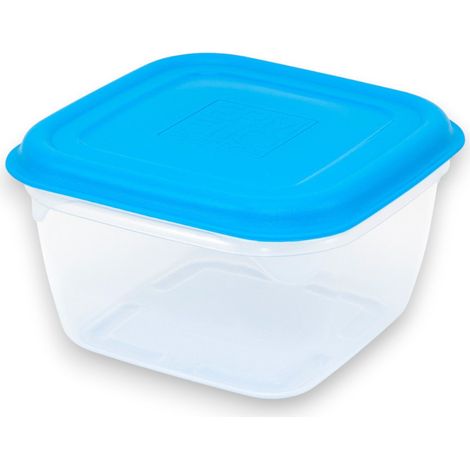 Contenitore ermetico quadrato in plastica per alimenti