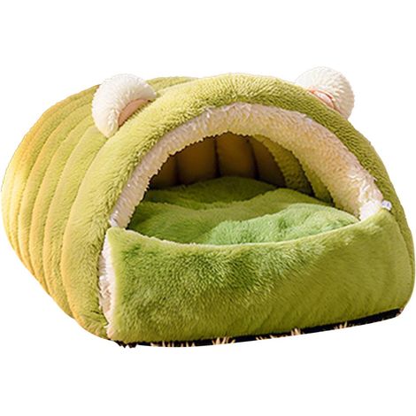 Lit en Forme De Caverne pour Chat,Nid Chaud Doux Confortable Lavable pour (1/5)