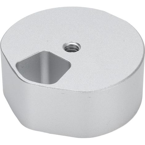 Adaptateur pour trépied d'antenne satellite, filetage 1/4" et 3/8", fixation par pince pour antenne satellite, idéal pour le camping et les voyages en camping-car. (1/5)