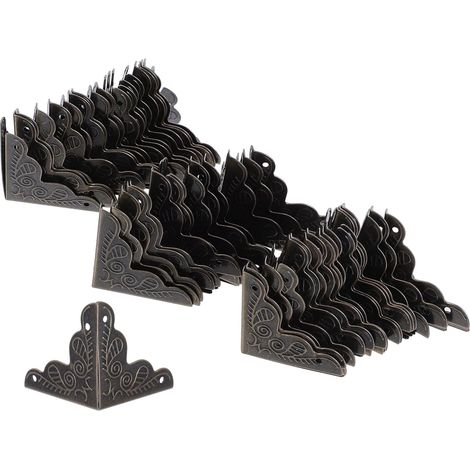 48 bandes antichoc pour meubles, métal, style vintage, pour lit (1/5)