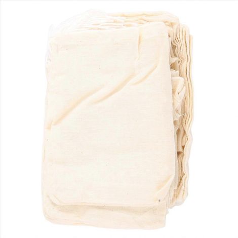 100 pièces cordon Cotton sacs thé Brew sacs 4 x 3 pouces (1/5)
