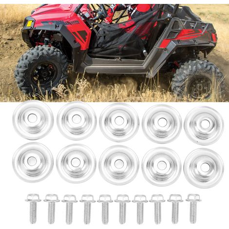 20-teiliges Antirutsch-Unterlegscheiben- und Schraubenset für Polaris RS1 RZR UTVs (1/5)