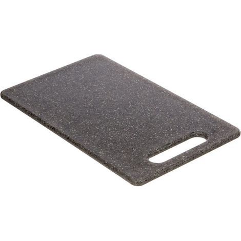 Tagliere in plastica grigia 25 x 15 x 7 cm (1/4)