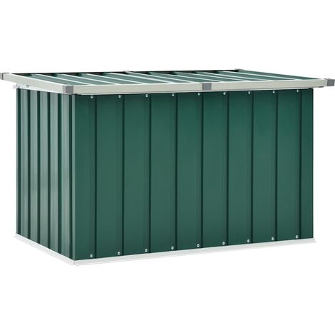Garten-Aufbewahrungsbox Grün 109 x 67 x 65 cm vidaXL (1/7)