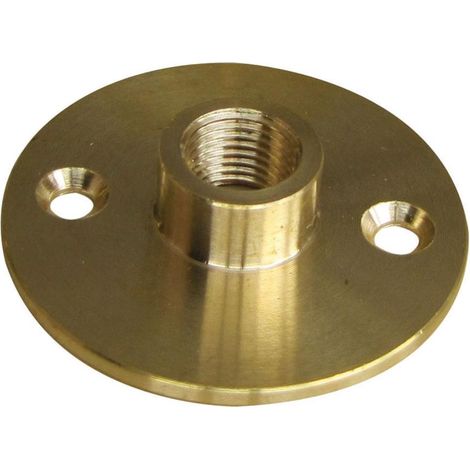 Racor placa hembra de latón diam40mm, TIBELEC TIBELEC