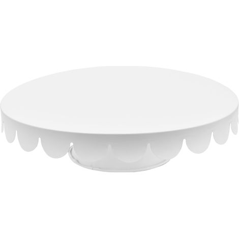 Présentoir à gâteaux 28 cm BRUNBESTE BB-2728 blanc
