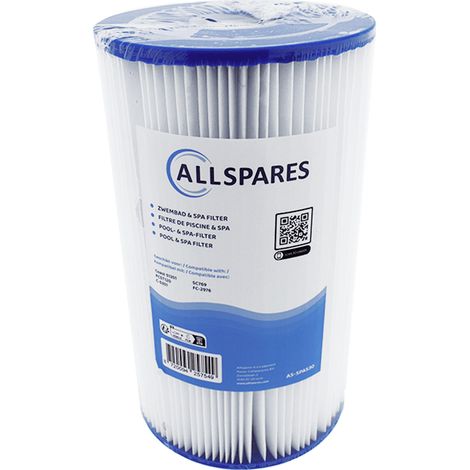AllSpares Waterfilter voor Whirlpool/Spa geschikt voor Coast 51351 / PCST120 / C-5351 / SC769 (Ø146x254mm) (1/4)