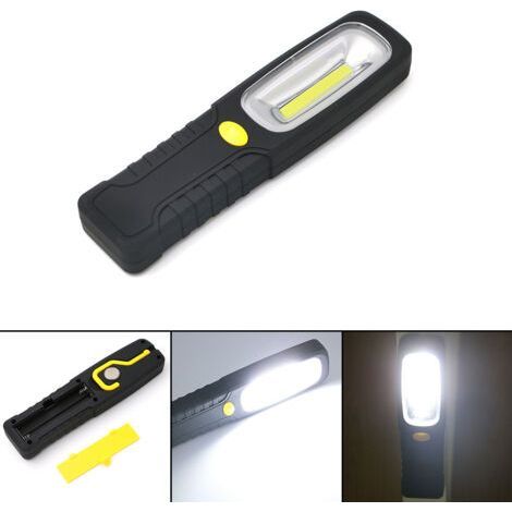 Lámpara de trabajo Lámpara de inspección Linterna LED Iluminación exterior impermeable con imán y gancho Anticaída (1/4)