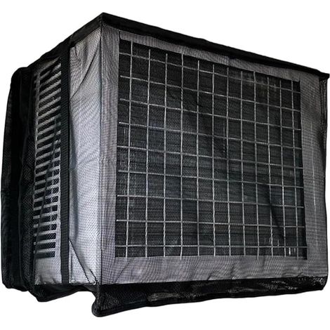 Copertura per finestra per condizionatore, rete protettiva per condizionatori, schermo esterno, protezione antipolvere ventilata con protezione termica (1/5)