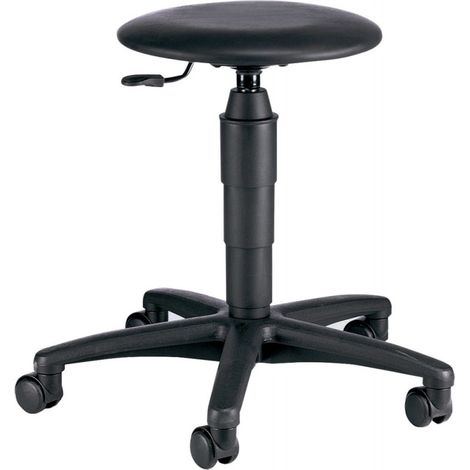 Taburete TEC 60, asiento de imitación de cuero - 400-530mm