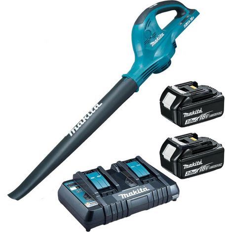Makita DUB361RT2 18v 36v LXT Cordless Li-Ion Twin Garden Leaf Blower 2 X 3.0ah (1/4)
