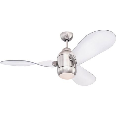 DC ceiling fan Josef with LED light and remote control (1/4)
