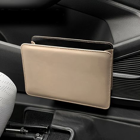 Universeller, faltbarer Mülleimer – Aufbewahrungstasche fürs Auto – Wasserdicht – Innenfach – Khaki