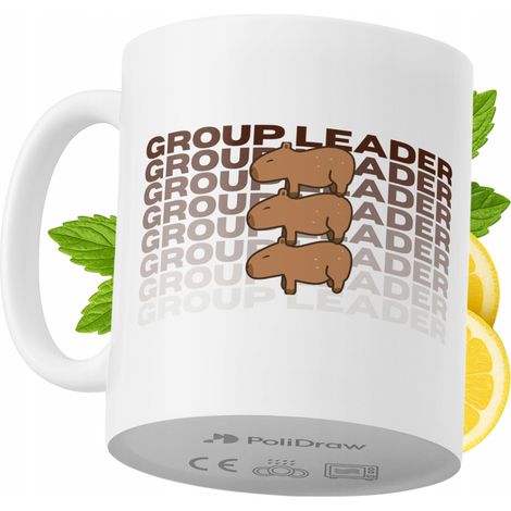 Mug humoristique pour chef de groupe, avec un texte amusant et un design graphique original. Idéal pour les anniversaires, les fêtes et les jours fériés. Mug premium pour toutes les occasions spéciale