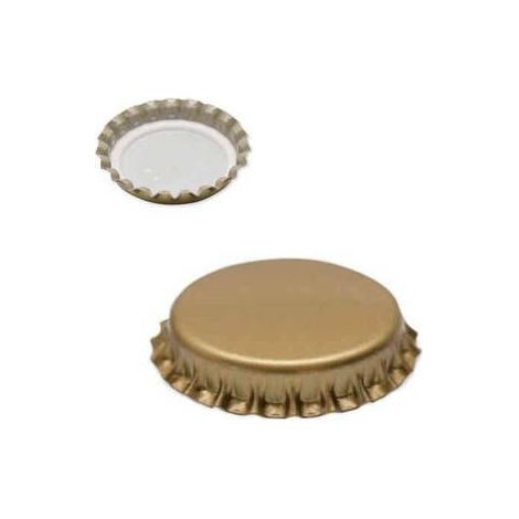 TAPPO CORONA GIGANTE D 29 MM CF 200 PZ ORO