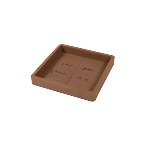 SOTTOVASO QUADRO SNQ 40CM CORTEN