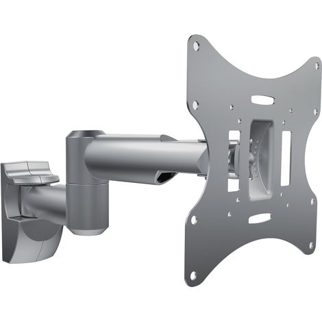 TV Wall Mount Bracket LCD LED Plasma 23-42'' up to 30kg max vesa 200x200 Silver (1/5)