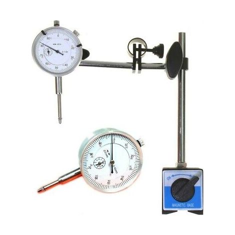 BASE MAGNETICA SNODABILE + COMPARATORE CENTESIMALE TORNIO BASE SNODABILE