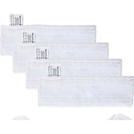Lot de 4 chiffons en microfibre Chiffons de rechange en microfibre pour Karcher Easy Fix SC2 SC3 SC4, Chiffon accessoire pour chiffon Easy Fix Kärcher, microfibre et lingette (1/4)