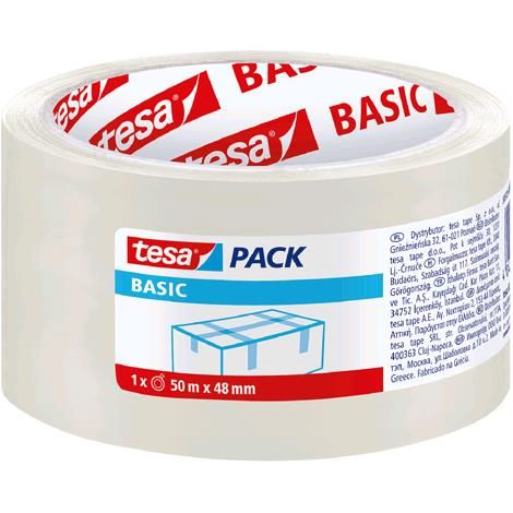 Nastro Per Imballaggio 'Basic Pp' '58572' Mm 48 X Mt. 50 Trasparente