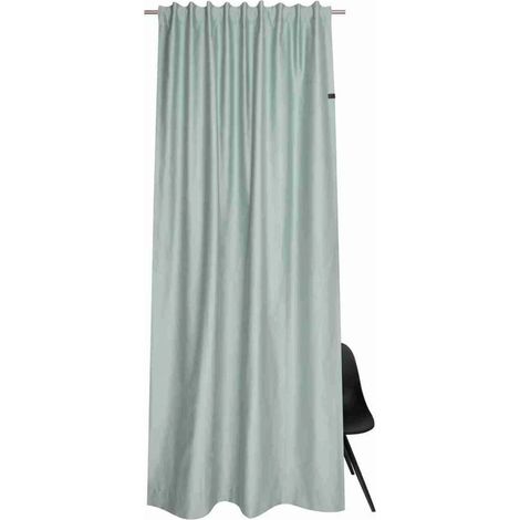 [GEBRAUCHT] B-Ware Schöner Wohnen Kollektion Vorhang Gardine Soft Baumwolle grün salbei 130x250 cm (1/2)