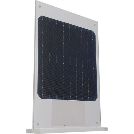 Panneau solaire 6W monocristallin module photovoltaïque énergie verte outil pédagogique 18x4.5x25.5cm (1/5)