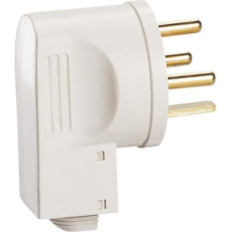 Legrand 055155 Spina - 20 A - 3P+T - plastica - con serracavo - uscita laterale - avorio