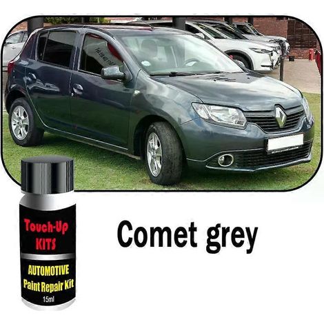 Kit de retouche peinture automobile personnalisé (2 pièces) pour Renault Sandero : efface-rayures et accessoires d'entretien. (1/5)