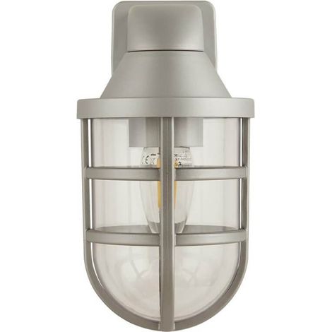 Lampe extérieure grise Seaside pour les zones côtières - 61133SI (1/3)