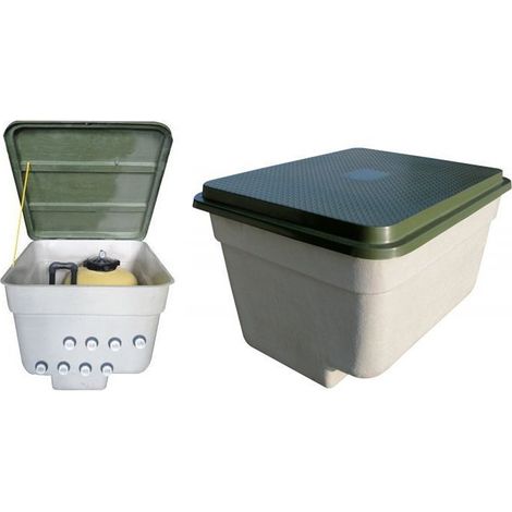 Locale tecnico per piscine Sedici, da 9 a 16 mc/h con pompa Carrera o Breton Monofase Sedici vuoto Verde prato