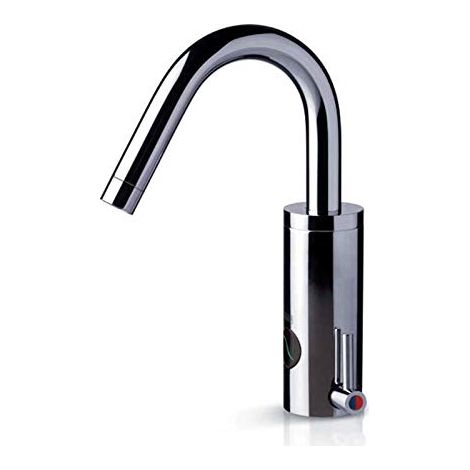 Rubinetto elettronico Dmp Arcomix Plus fotocellula miscelatore 230V canna 135 cm