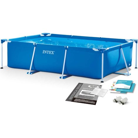 Piscine de jardin cadre 220 x 150 x 60 cm intex 28270