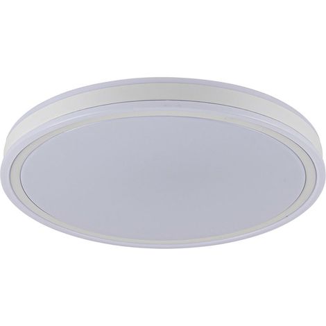 Plafonnier LED circulaire, Targes, 80 W, 3 CCT, 8800 lm, blanc, ø60 x 6,5 cm