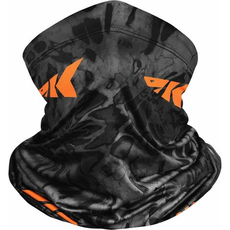 Outdoor Cycling Face Mask - UV Sun Protection Bib for Fishing, Hiking (Black)