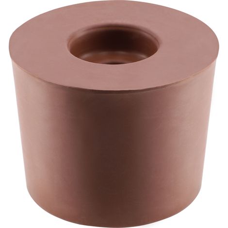 KADAX Gummistopfen, Korken mit Loch für Gärröchrchen, 4,5 cm