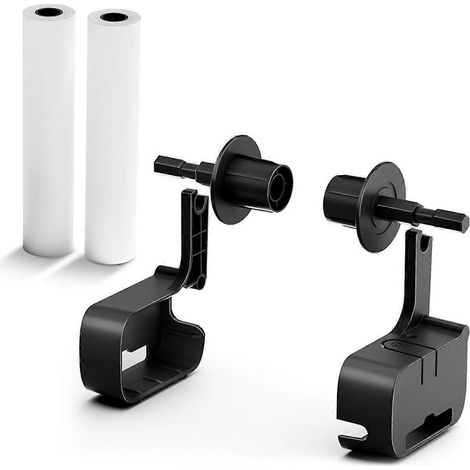 Support d'imprimante M08F et 2 rouleaux de papier thermique format Lettre US (8,5 x 11 pouces), accessoires pour imprimante de bureau, idéaux pour les voyages et la maison. (1/5)
